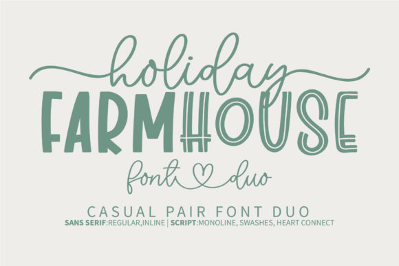 Holiday Farmhouse Font