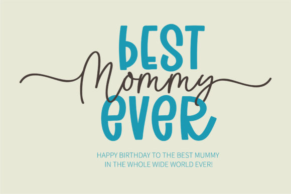 Holiday Farmhouse Font Poster 10