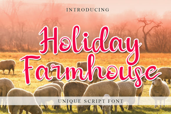 Holiday Farmhouse Font