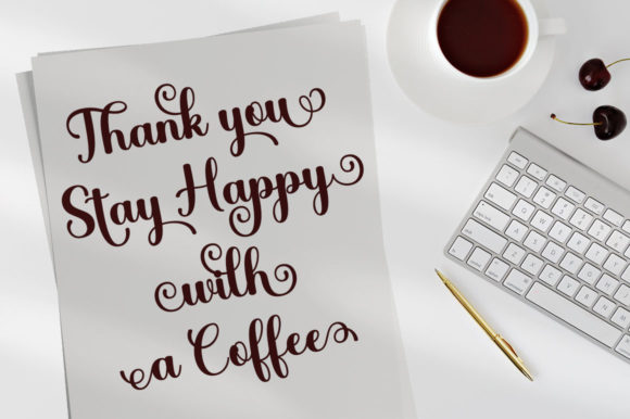 Holiday Washington Font Poster 7