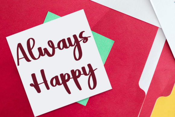 Holidays Font Poster 2