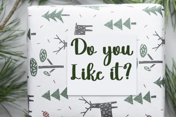 Holidays Font Poster 4