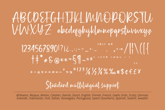 Holla Autumn Font Poster 7
