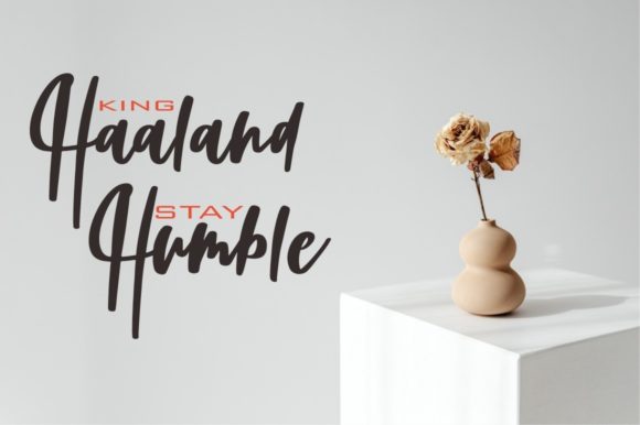 Holla Romansa Font Poster 4
