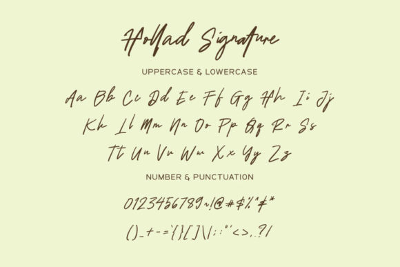 Holland Signature Font Poster 4