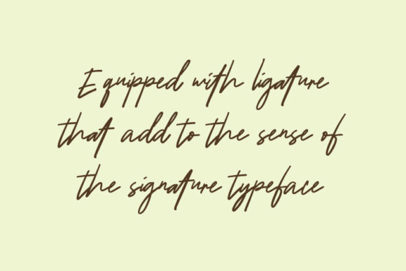 Holland Signature Font Poster 5
