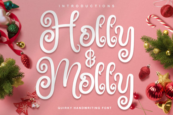 Holly Molly Font Poster 1