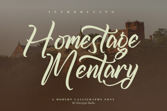 Homestage Mentary Font