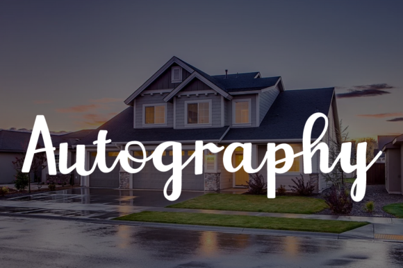 Homestay Font Poster 2