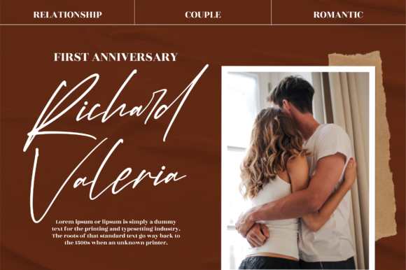 Hondelante Signature Font Poster 4