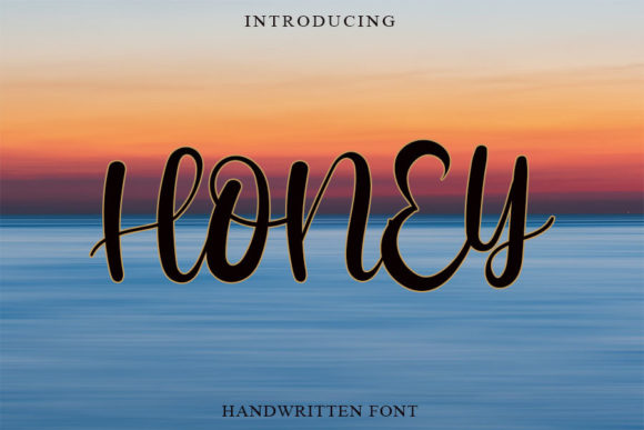 Honey Font Poster 1