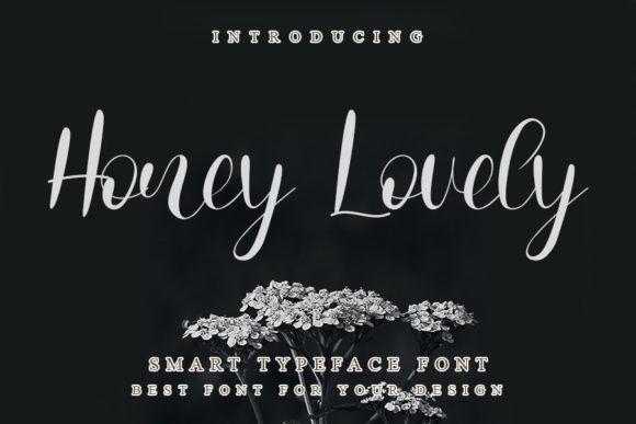 Honey Lovely Font Poster 1