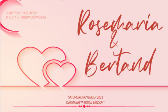 Honey Peach Font Poster 2