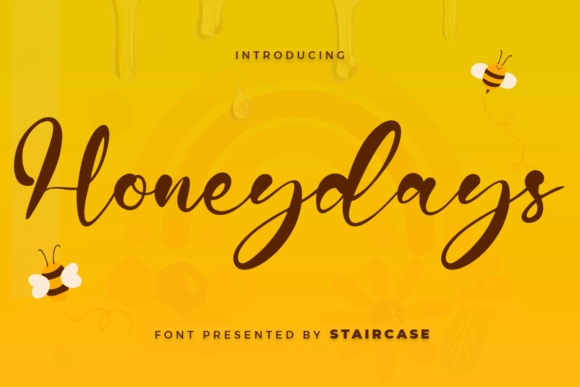 Honeydays Font Honeydays Font Poster 1