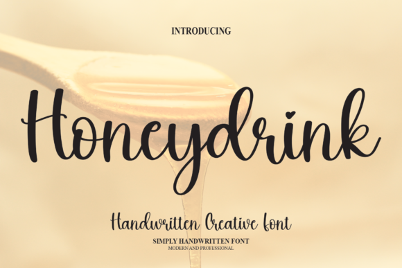 Honeydrink Font Poster 1