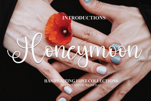 Honeymoon Font Poster 1