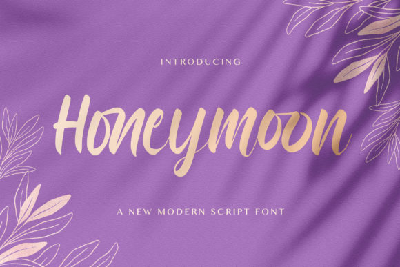 Honeymoon Font