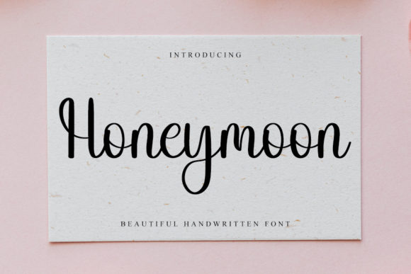 Honeymoon Font