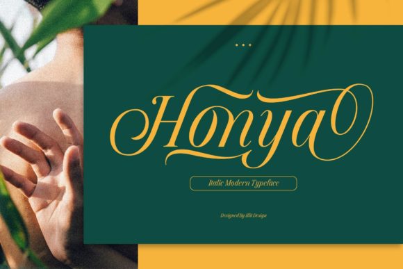 Honya Font Poster 1