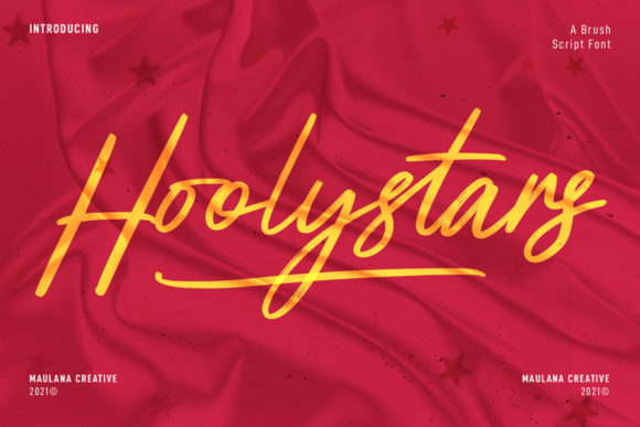 Hoolystars Script Font