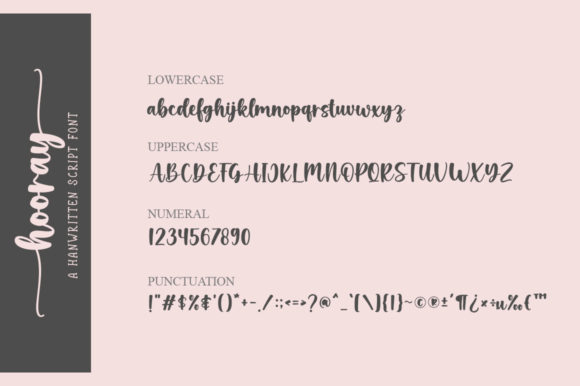 Hooray Font Poster 7