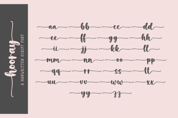 Hooray Font Poster 8