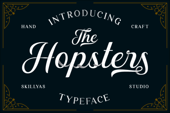 Hopster Font Poster 1