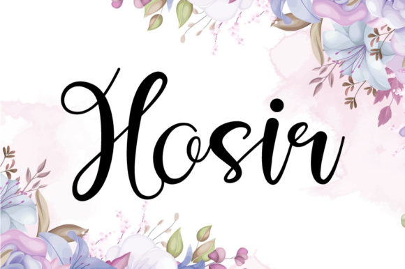 Hosir Font Poster 1