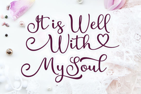 Hosle Script Font Poster 5