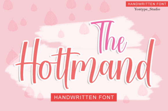 Hottmand Font Poster 1