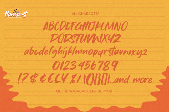 Humanist Font Poster 6