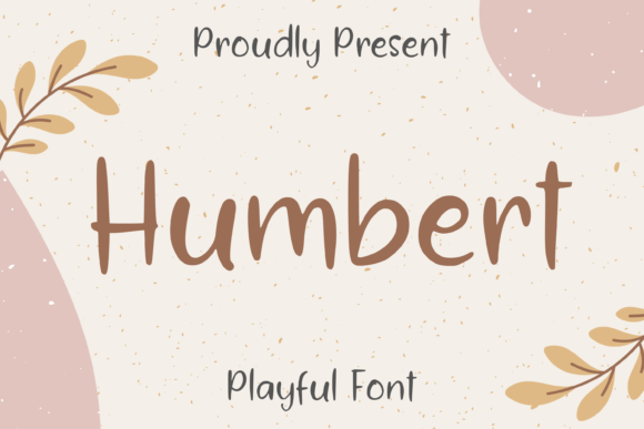 Humbert Font Poster 1