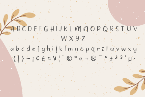 Humbert Font Poster 2
