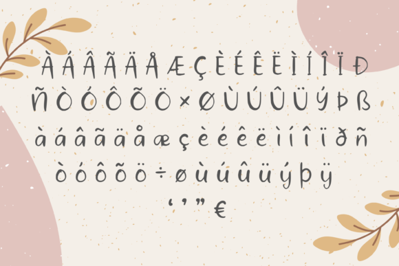 Humbert Font Poster 3