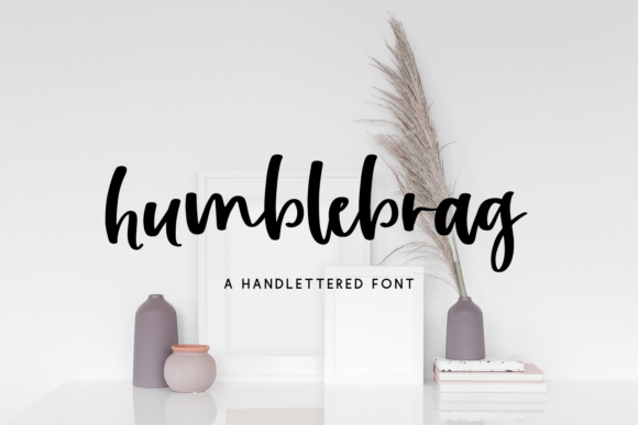 Humblebrag Script Font