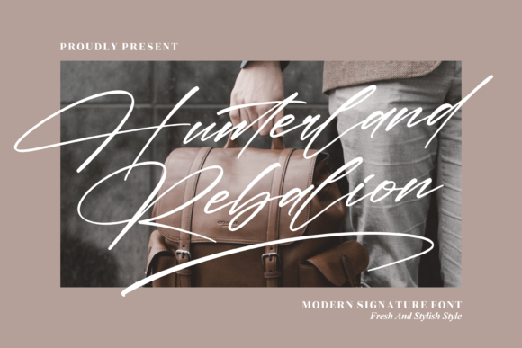 Hunterland Rebalion Font