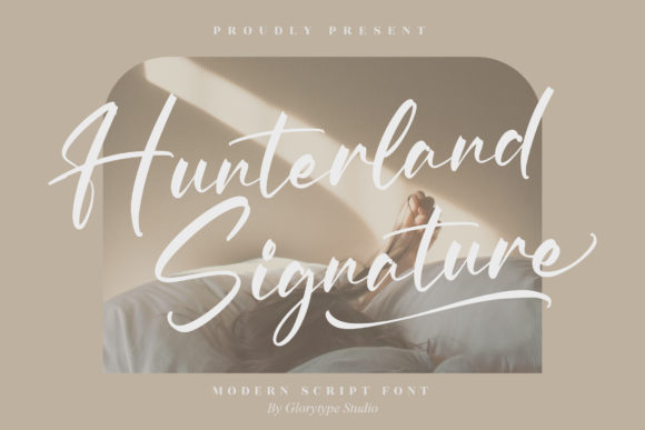 Hunterland Signature Font