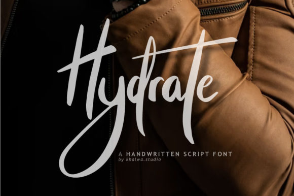 Hydrate Font Poster 1
