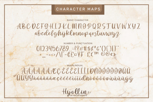 Hyollin Font Poster 7