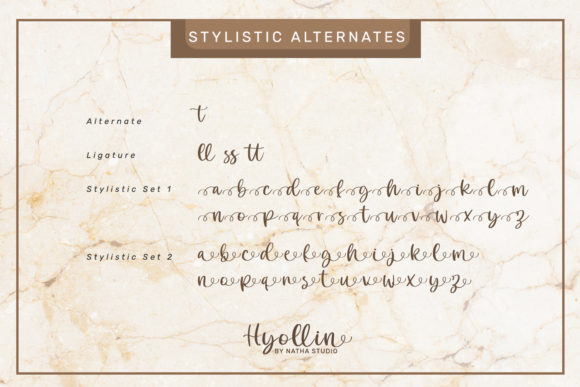 Hyollin Font Poster 8