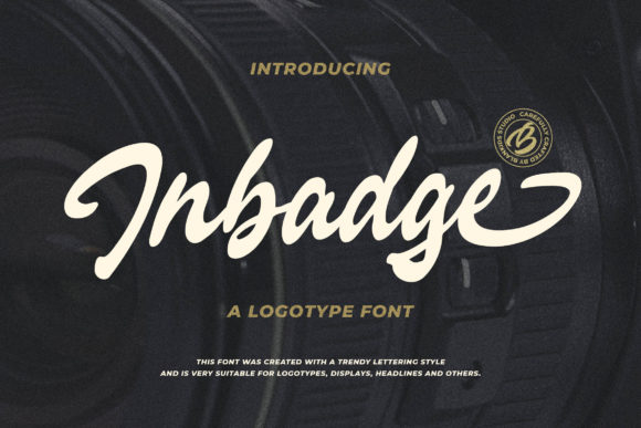 Inbadge Font Poster 1