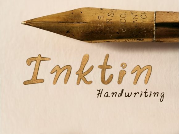 Inktin Font Poster 1