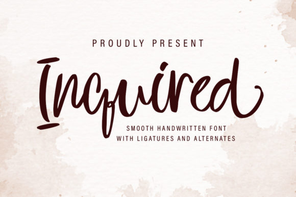 Inquired Font