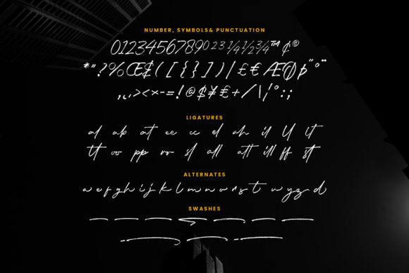 Insiders Font Poster 13
