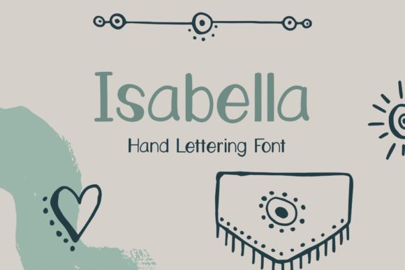 Isabella Font Poster 1