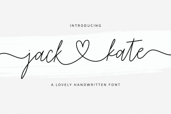 Jack and Kate Font