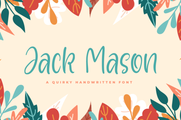 Jack Mason Font Poster 1