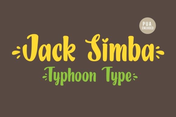 Jack Simba Font Poster 1