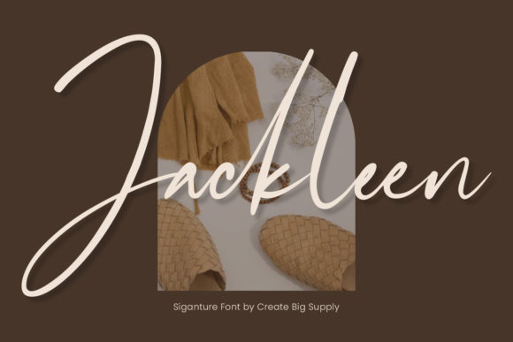 Jackleen Signature Font