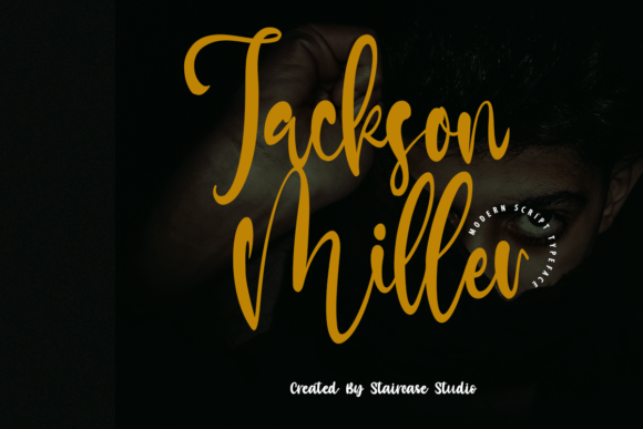 Jackson Miller Font Poster 1